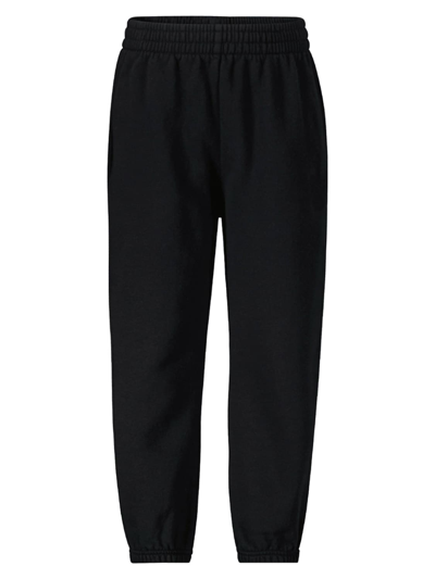 Shop Balenciaga Kids Sweatpants In Black