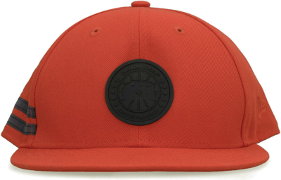 Shop Canada Goose Logo Patch Baseball Cap In Red