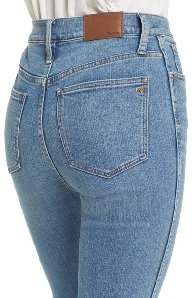 Shop Madewell 10-inch High Waist Skinny Jeans In Woodridge