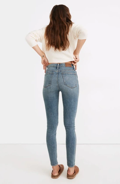 Shop Madewell 10-inch High Waist Skinny Jeans In Woodridge