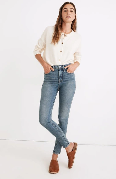 Shop Madewell 10-inch High Waist Skinny Jeans In Woodridge