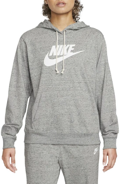 Nike Women's Sportswear Gym Vintage Pullover Hoodie In Grey | ModeSens
