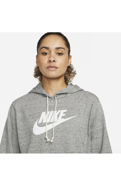 Nike Women's Sportswear Gym Vintage Pullover Hoodie In Grey | ModeSens