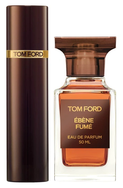 Shop Tom Ford Private Blend Ébène Fumé Eau De Parfum Set With Atomizer