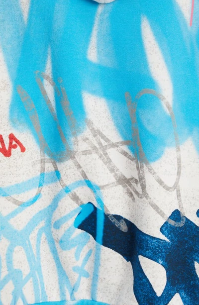 Dolce & Gabbana Loom 56 Felpa Stampa Graffiti Colorata In Graffiti