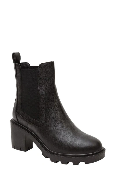 Shop Lisa Vicky Jolt Chelsea Boot In Black Leather