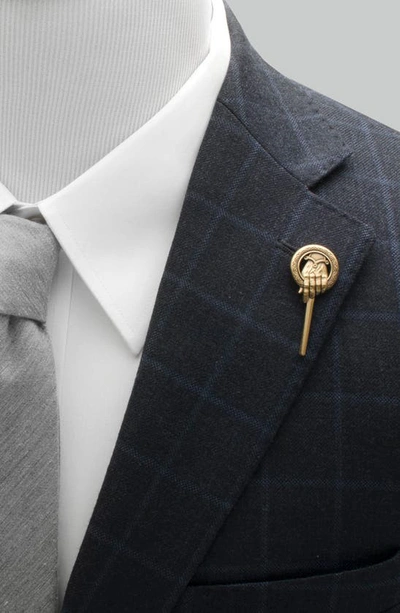 Shop Cufflinks, Inc Hand Of The King Lapel Pin In Gold