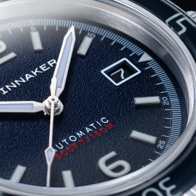 Pre-owned Spinnaker Fleuss Automatic Prussian Blue
