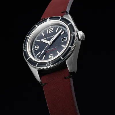 Pre-owned Spinnaker Fleuss Automatic Prussian Blue