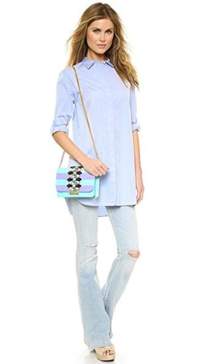 Shop M.i.h. Jeans The Oversized Shirt In Blue