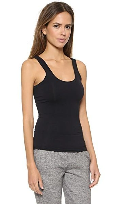 Shop Theory Tubular Fliore Tank In Black