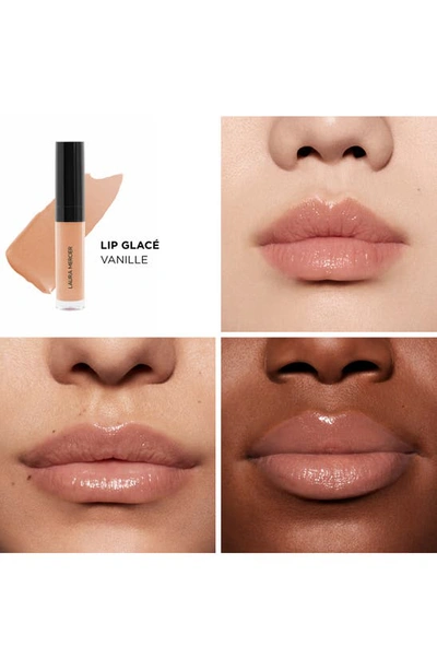 Shop Laura Mercier Lip Glacé Hydrating Lip Balm Gloss In 15 Vanille