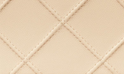 Shop Tory Burch Fleming Soft Leather Wallet On A Chain In New Cream