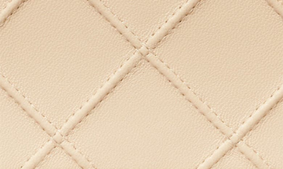 Tory Burch Fleming Soft Leather Wallet On A Chain In New Cream
