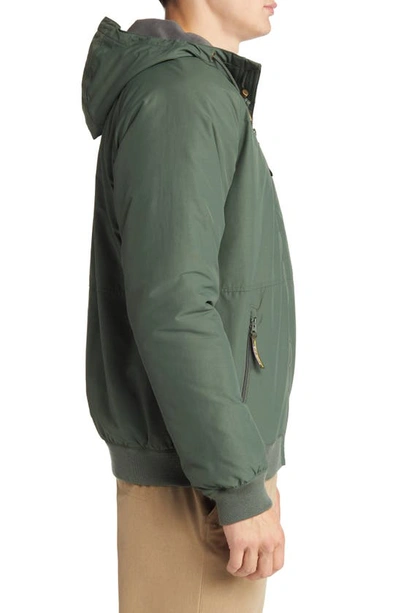 L.l.bean Insulated 3-season Hooded Bomber Jacket In Thyme | ModeSens