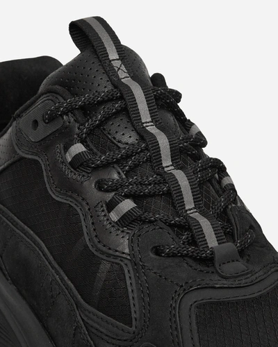 Shop Moncler Lite Runner Sneakers In Black