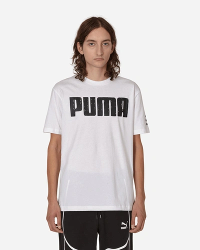 Shop Puma Joshua Vides T-shirt In White