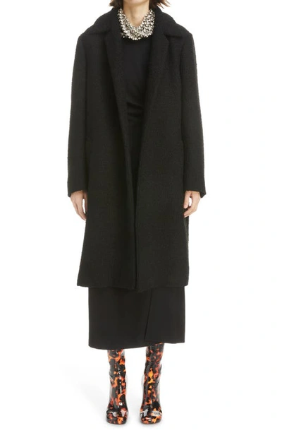 Shop Dries Van Noten Dalba Long Sleeve Midi Dress In Black 900