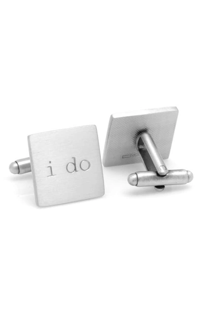 Cufflinks, Inc . 'i Do' Cuff Links In Silver