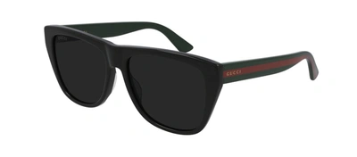 Shop Gucci Gg0926s 001 Square Sunglasses In Grey