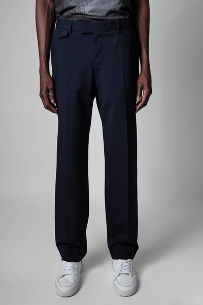 Shop Zadig & Voltaire Phelis Trousers In Blue