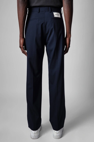 Shop Zadig & Voltaire Phelis Trousers In Blue