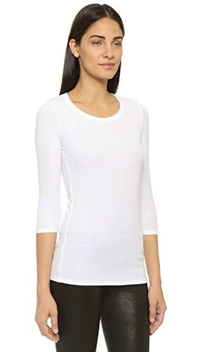 Shop Atm Anthony Thomas Melillo Jackie Top In White