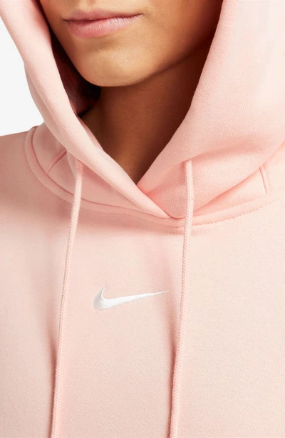 Shop Nike Sportswear Phoenix Oversize Fleece Hoodie In Arctic Orange/ Sail