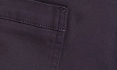 Wash Lab Denim Patch Baby Flare Hem Crop Pants In Black Ink