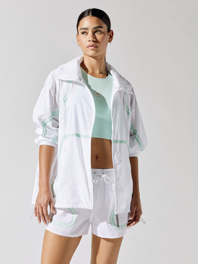 Shop Adidas By Stella Mccartney Asmc Tpa W Jacket In White