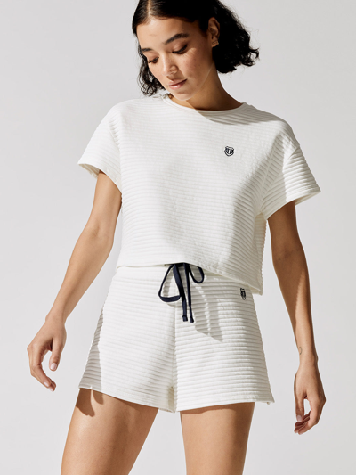 Shop Eleven By Venus Williams Speed Walk Short Sleeve In Bright White