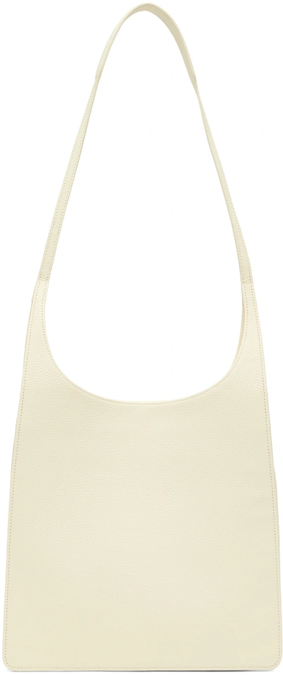 The Row, Jules ivory leather tote bag