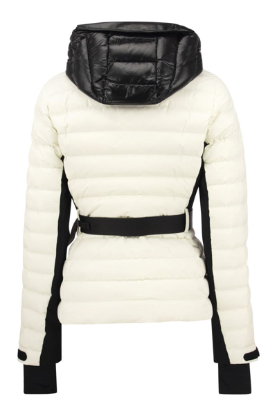 Shop Moncler Grenoble Bruche - Short Down Jacket In White