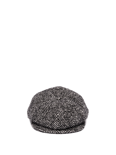 Shop Tagliatore Wool Hat In Nero