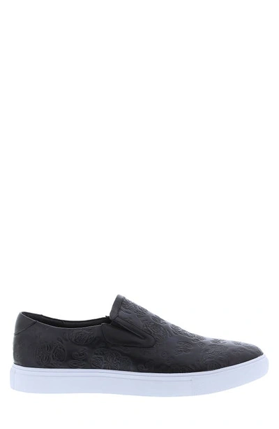 Shop Robert Graham Rider Slip-on Sneaker In Grey