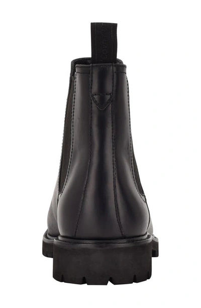 Shop Calvin Klein Cowan Chelsea Boot In Black