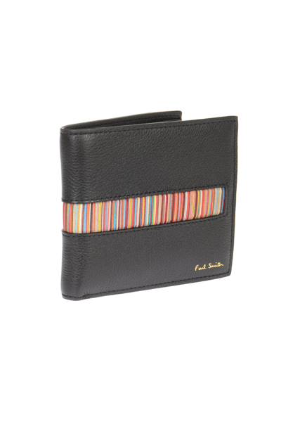 Shop Paul Smith Bifold Coin Wallet In Black