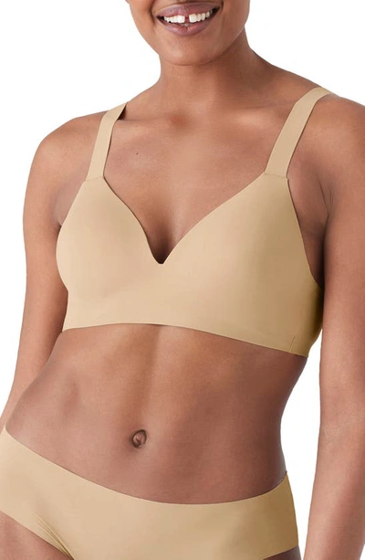 Shop True & Co. True Body Boost Wireless Hook Back Push-up Bra In Desert