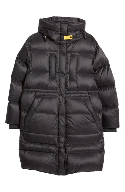 Shop Parajumpers Eira Hooded Down Coat In Pencil