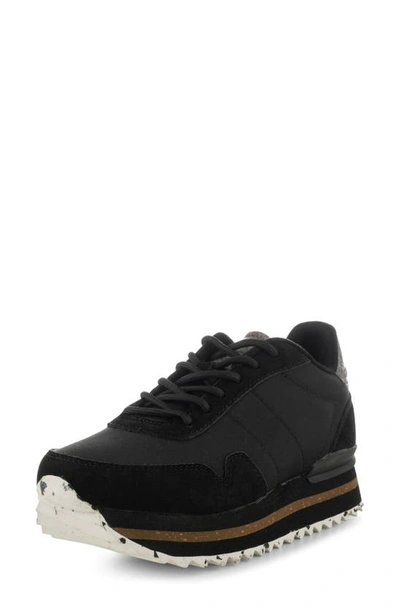 Shop Woden Nora Iii Platform Sneaker In Black