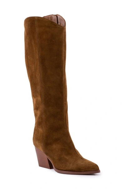 Shop Seychelles Begging You Pointed Toe Boot In Cognac