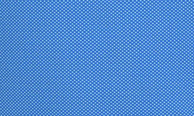 Shop Robert Graham Burgon Short Sleeve Performance Polo In Medium Blue