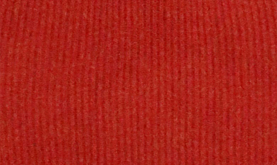 Lorenzo Uomo Ribbed Wool & Cashmere Hoodie In Rust