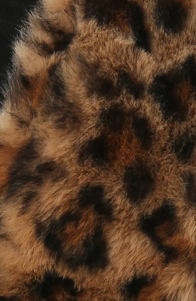 Shop Apparis Eleni Leopard Faux Fur Headband
