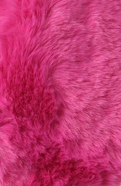 Shop Apparis Eleni Faux Fur Headband In Confetti Pink