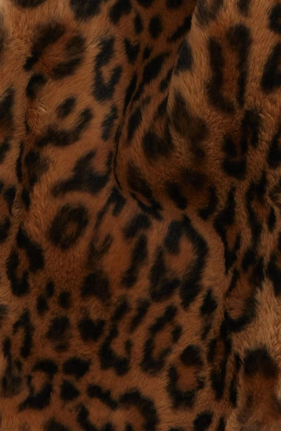 Shop Apparis Bambi Leopard Spot Faux Fur Scarf