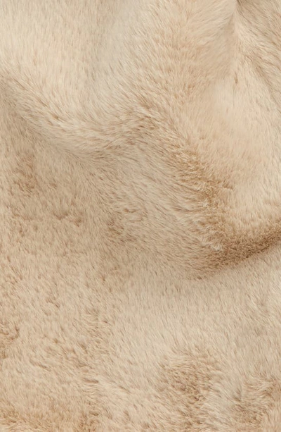 Shop Apparis Bambi Faux Fur Scarf In Latte