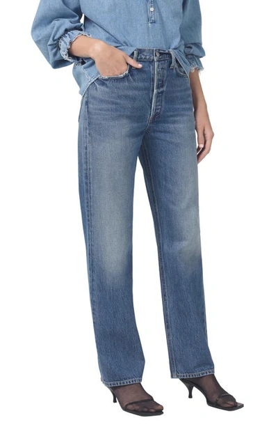 Shop Citizens Of Humanity Eva Relaxed Baggy Jeans In Dulcet Md Dk I