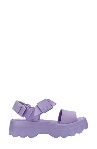 Melissa Kick Off Platform Sandal In Lilac