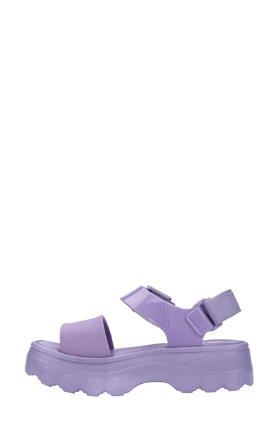 Melissa Kick Off Platform Sandal In Lilac
